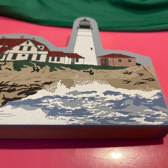 COPY - Vintage 2010 Portland Head Light Cape Elizabeth Maine Cat's Meow Shelf S… - Picture 3 of 7